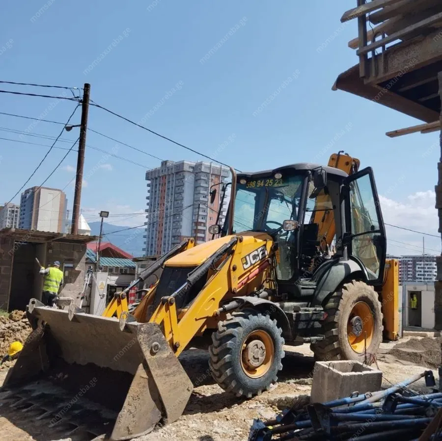 ქირავდება jcb 3cx