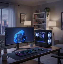 ვინდოუსის გადაყენება ადგილზე მოსვლით