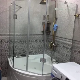 აბაზანის შემინვა