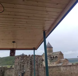 ხის ჭერი   ხის ჭერის მონტაჟი 