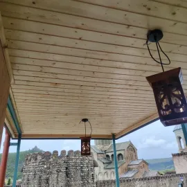 ხის ჭერი   ხის ჭერის მონტაჟი 