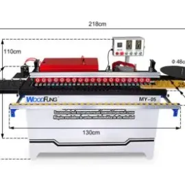 ლამინატის საკრომკი სალენტი დანადგარი