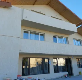 ხელოსანი ფასადის მოპირკეთება თბოიზოლაცია დათბუნება ქვაბამბა იქსპიესი xps პენოპლასტი პენოპლექსი მიუნხენი ესპანკა ფასადი