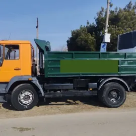 10 კუბიანი თვითმცლელით მომსახურება