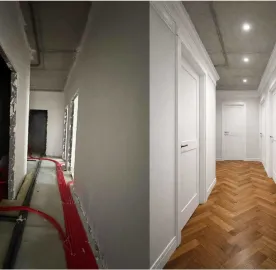 პლინთუსის მონტაჟი