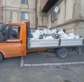 სამშენებლო ნარჩენების გატანა