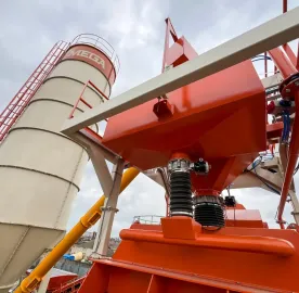 იყიდება ახალი მობილური ბეტონის ქარხანა 100/80 მ³ წარმადობით