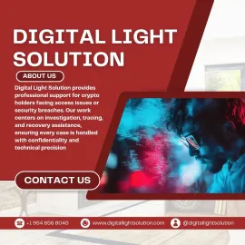DIGITAL LIGHT SOLUTION (DLS) ARE INTO ALL KINDS OF HACKING SERVICES SUCH AS // BITCOIN WALLET RECOVERY// CRYPTOCURRENCY RECOVERY // RETRIEVING OF MISPLACED FUNDS // SYSTEM HACKING // CREDIT SCORE FIX 