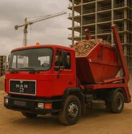 სამშენებლო და სარემონტო ნარჩენების გატანა/მასალების მიტანა