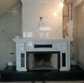 ბუხრის აშენება