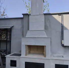 ბუხრის აშენება