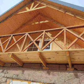 სახურავის გადახურვა