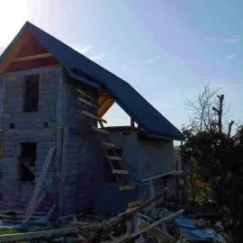 სახურავის გადახურვა