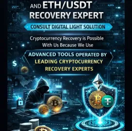 HOW TO RECOVER LOST OR SCAMMED CRYPTOCURRENCY ONLINE VISIT DIGITAL LIGHT SOLUTION
