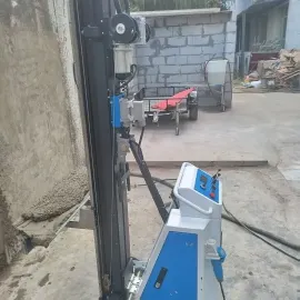 კედლების ლესვა  ელექტრო აპარატით და გიპერით