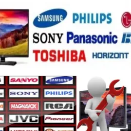 ტელევიზორების შეკეთება პლაზმური, LCD და LED