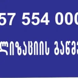 SANTEQNIKI GAMODZAXEBIT RUSTAVSHI 557554000