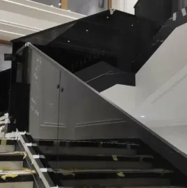  შუშის მოაჯირები / საშხაპე კაბინები