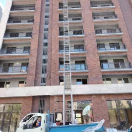 ამწე ლიფტი პიონერი სართულებზე ტვირთის ამტანი