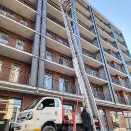 ამწე ლიფტი პიონერი სართულებზე ტვირთის ამტანი