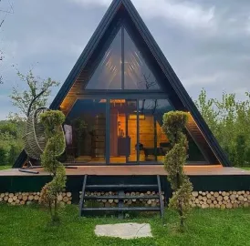 ხის კოტეჯების პროექტირება და მშენებლობა