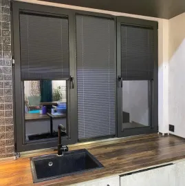 მეტალო პლასტმასები/ფარდა ჟალუზები 