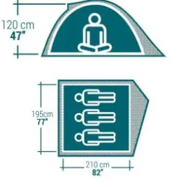 ქირავდება სალაშქრო ინვენტარი - კარავი