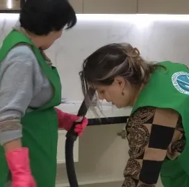 დიასახლისთა ჯგუფი დასუფთავების სფეროში