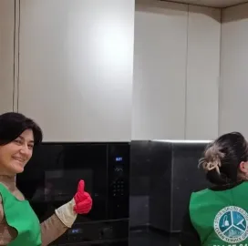 დიასახლისთა ჯგუფი დასუფთავების სფეროში