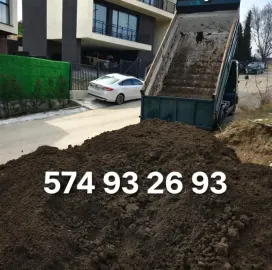 შავი მიწა და ასევე დამწვარი საქონლის ნაკელი მოტანით