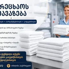 პროფესიონალური სამრეცხაო მომსახურება
