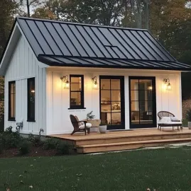 ხის კოტეჯები / ფანჩატურები