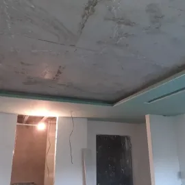 რემონტი / გიფსო / გიფსოს ჭერის და კედლების მოწყობა