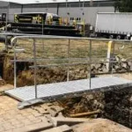 კიბე დროებითი კიბე მეტალის კიბე გაქირავება 