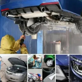 მანქანის ქვემოდან რეცხვა