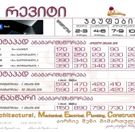 რევიტი - Revit _ პროფესიონალური კურსები _ ღია კარი 8 აპრილს 14:00 სთ-ზე