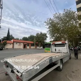 ევაკუატორი ქვეყნის მასშტაბით 24/7