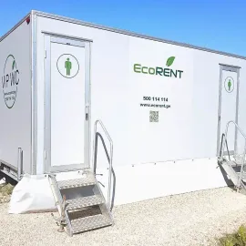 VIP კლასის მობილური სველი წერტილები Luxury Mobile Toilets