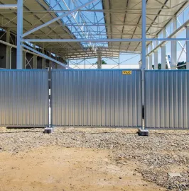 სამშენებლო მობილური ღობეები პანელური ღობე გაქირავება და გაყიდვა