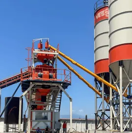 VESS მობილური ბეტონის ქარხანა