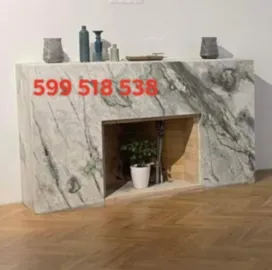 ბუხრის აშენება / მოპირკეთება