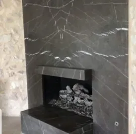 ბუხრის მოპირკეთება