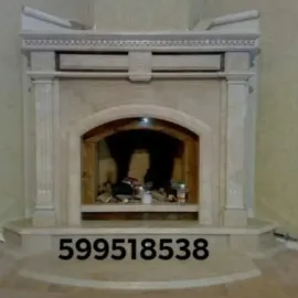 ბუხრის მოპირკეთება