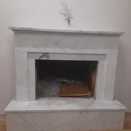 ბუხრის მოპირკეთება