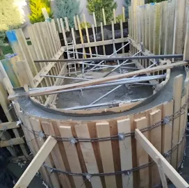 შავი კარკასის მშენებლობა