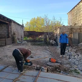 მიწის მოჭრა / დამეშოკება