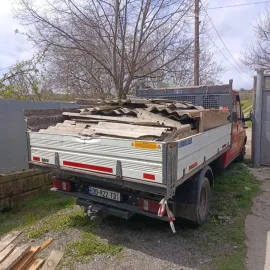 სამშენებლო ნაგვის გატანა / კედლების დანგრევა / მოწესრიგება