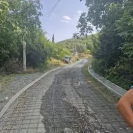 ბეტონის დასხმა მოპრიალება