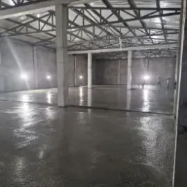 ბეტონის დასხმა მოპრიალება