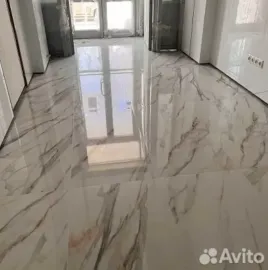 კაფელ მეტლახის დაგება, იატაკის მოხვეწა